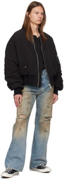 Stolen Girlfriends Club Black Stolen Bomber Jacket