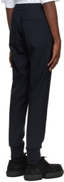 Wooyoungmi Navy Zip Pocket Trousers