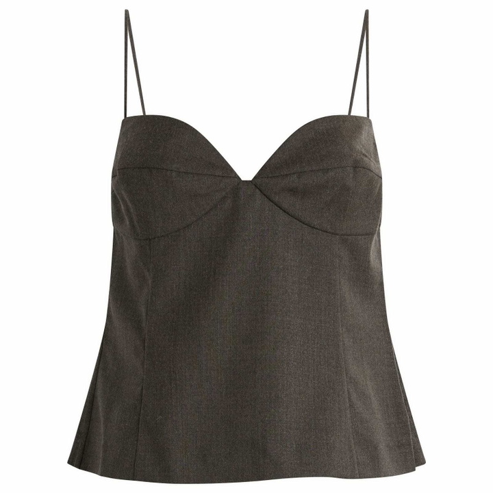 Photo: ST. Agni Women's Wool Cami in Mulch