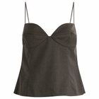 ST. Agni Women's Wool Cami in Mulch