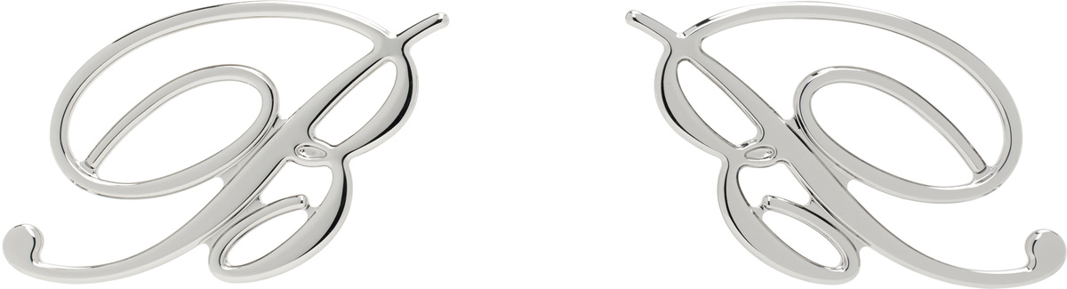 Blumarine Butterfly crystal-embellished earrings Blumarine