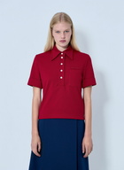 Miu Miu Jersey Polo Shirt