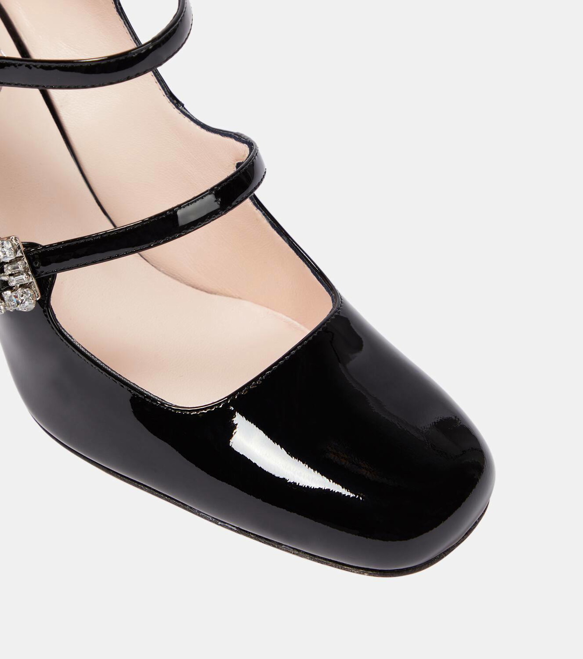Roger Vivier Très Vivier Babies Mini patent leather pumps