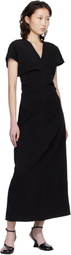 ANINE BING Black Zadig Maxi Dress