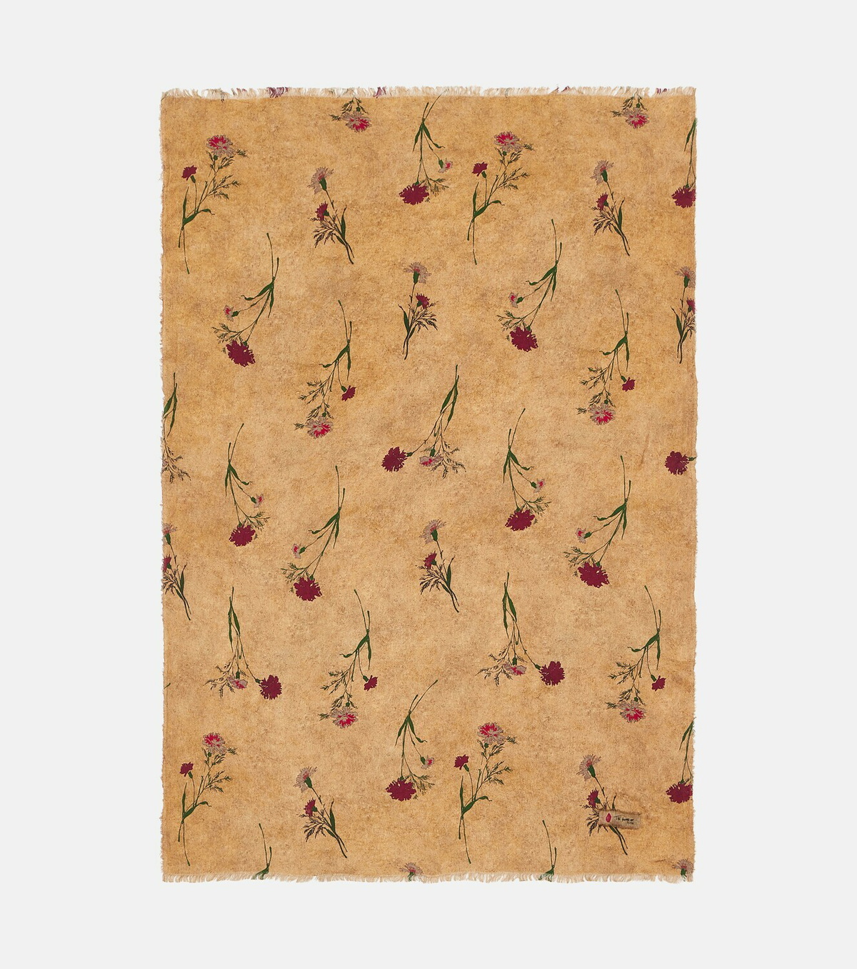 The House of Lyria Firmamento floral linen blanket
