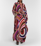 Pucci - Printed kaftan maxi dress