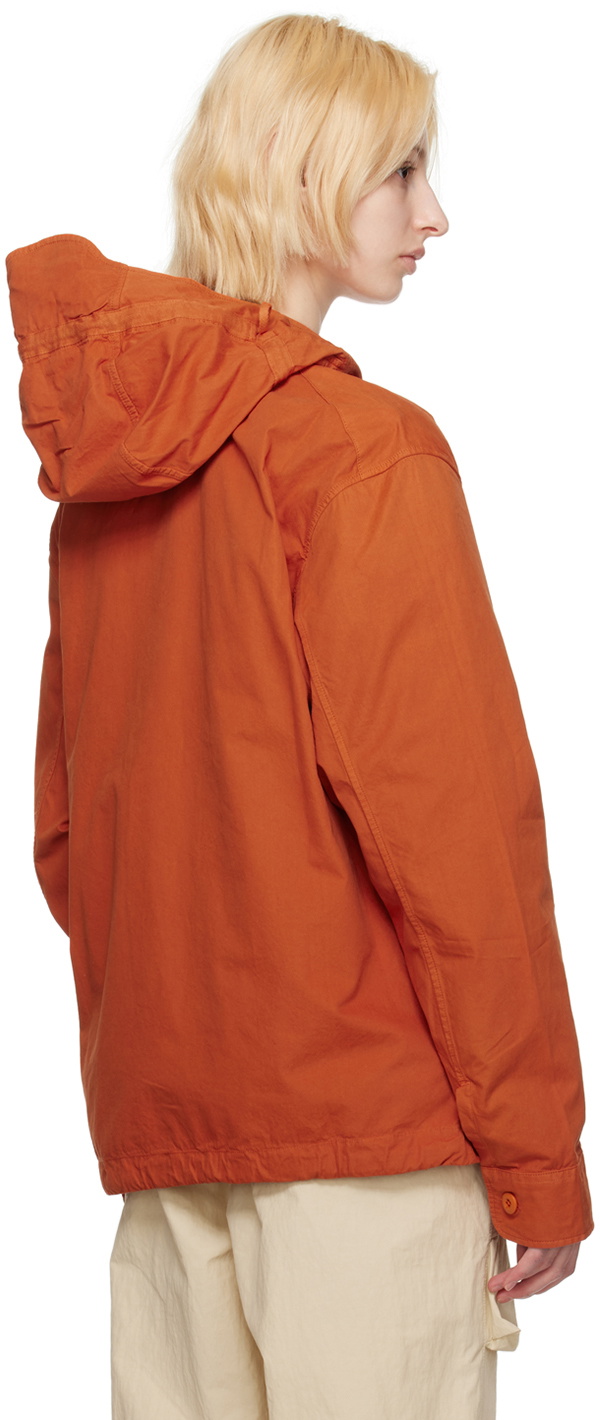 C.P. Company Orange Popeline Jacket