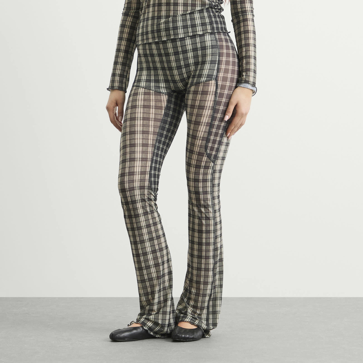 KNWLS Women's Halcyon Leggings in Combi Check