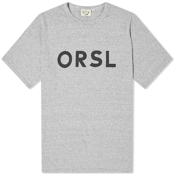 Photo: orSlow Logo Print Tee