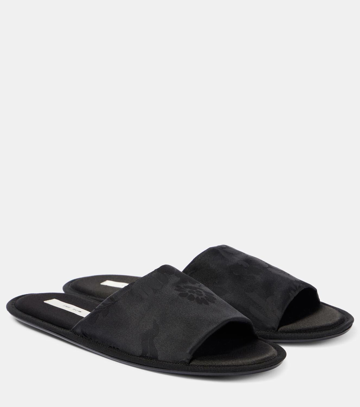 【THE ROW】シルク & アセテート製 Frances Open Toe Slipper The Row | Frances slipper open toe flats | Savannahs