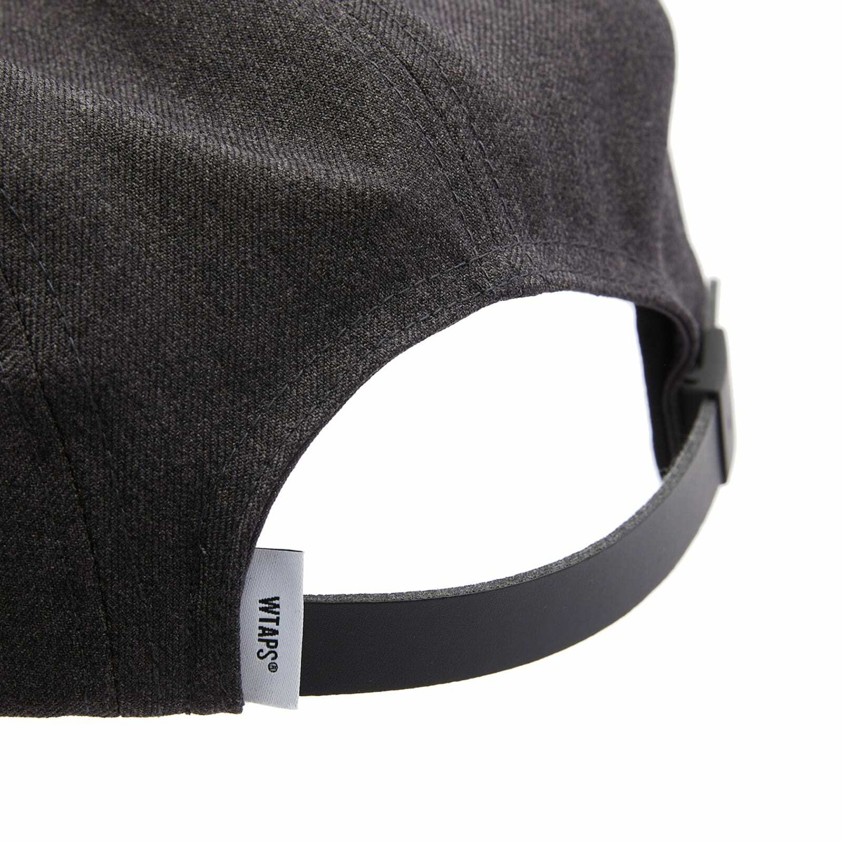 WTAPS Men's T-5 01 Logo WUT Cap in Charcoal WTAPS