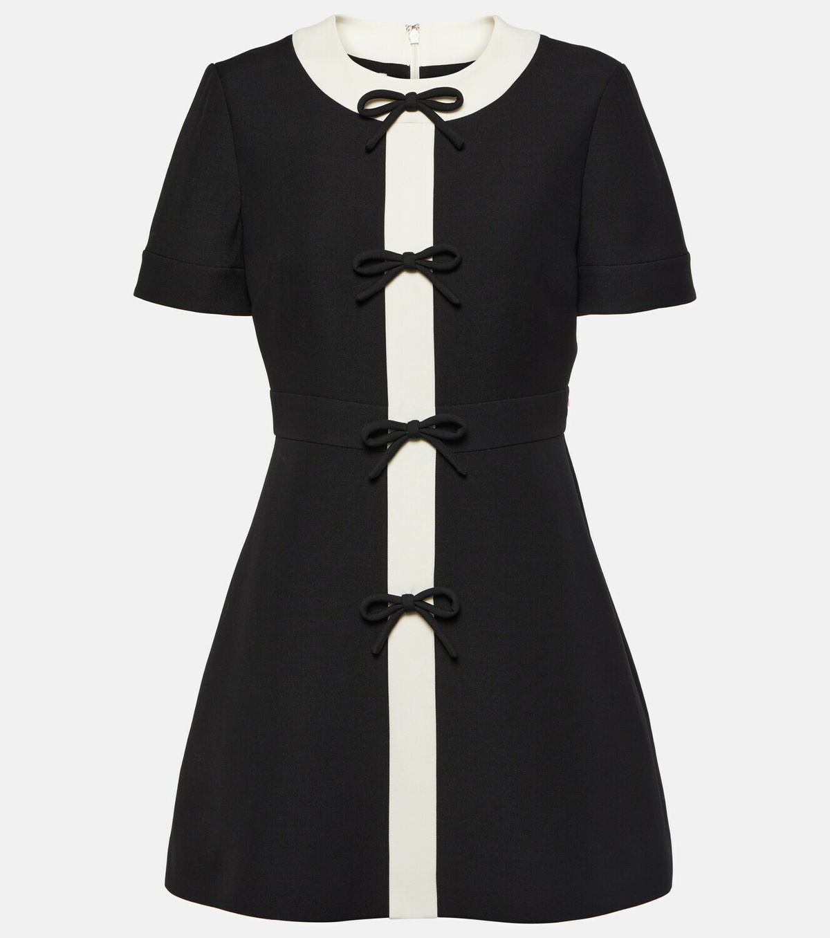 Valentino Bow-detail Crêpe Couture minidress Valentino