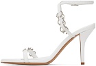 Miaou White GIABORGHINI Edition Reno Heeled Sandals