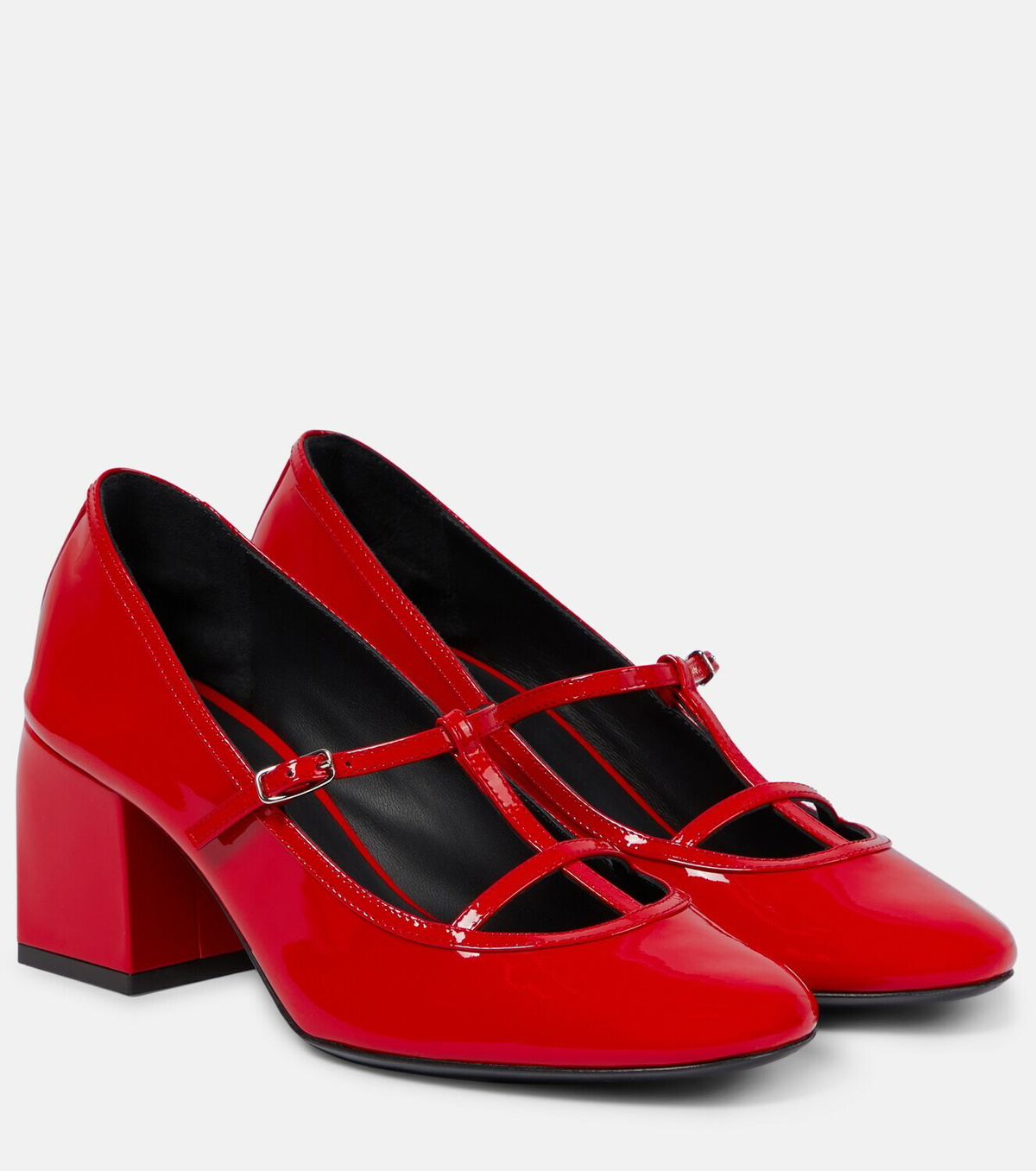 シューズ・サンダルその他 KHAITE Woman Pumps Red F3085938L938 554 Mia Pump in Fire Red Patent Leather – KHAITE