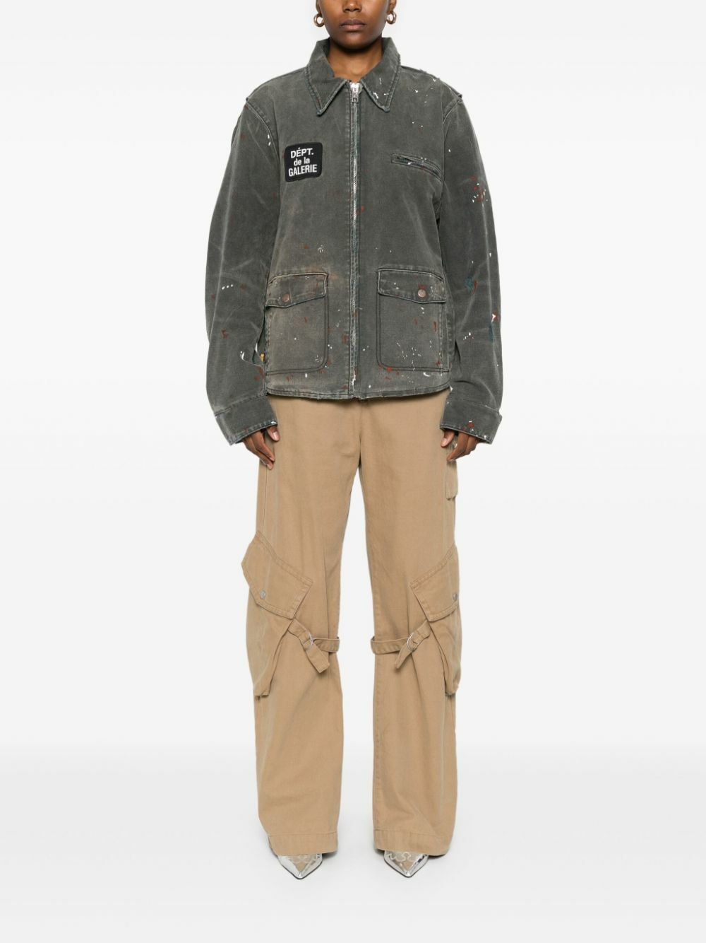 GALLERY DEPT. Paint Splatter Denim Jacket