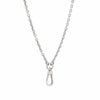 Neighborhood Men's Swivel Hook Necklace in Silver 