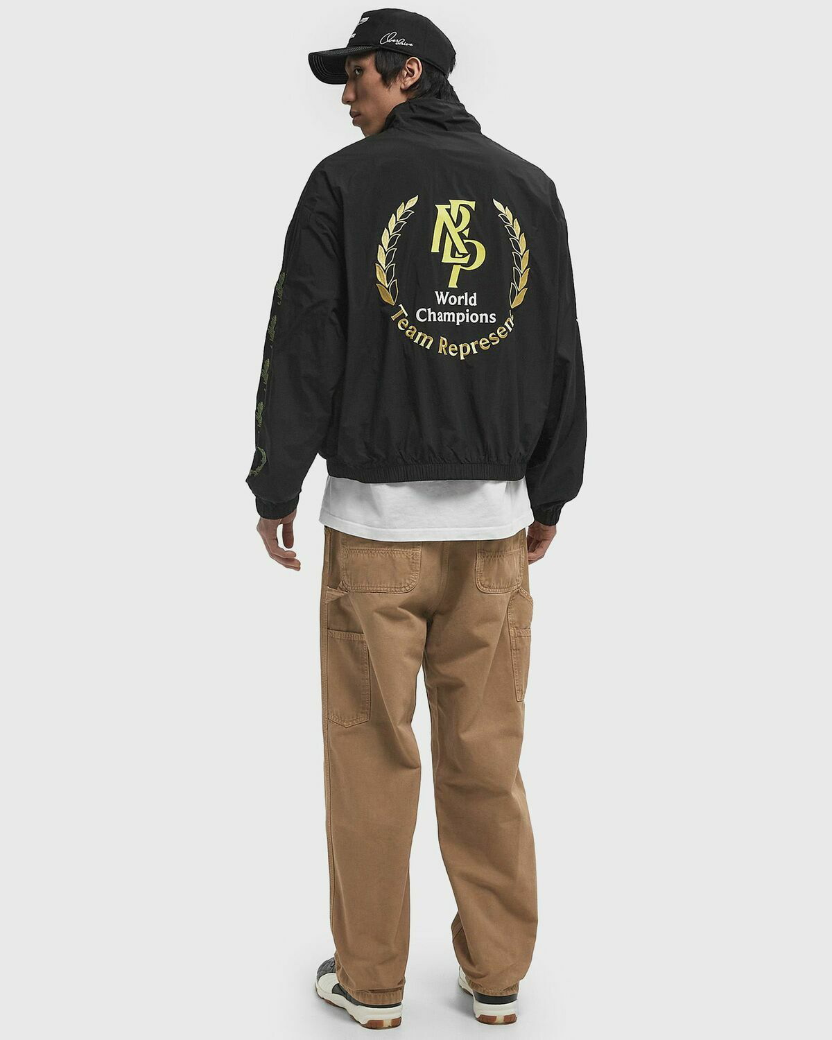 Represent WORLD CHAMPIONSHIP TRACK JACKET Black Men Represent