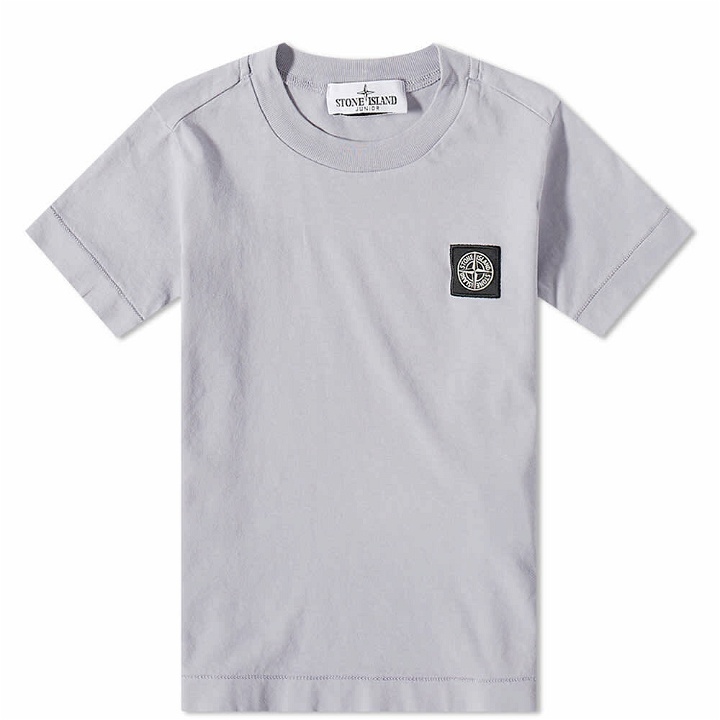 Photo: Stone Island Junior Patch Logo T-Shirt in Lavender