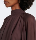 De La Vali Mia chiffon top