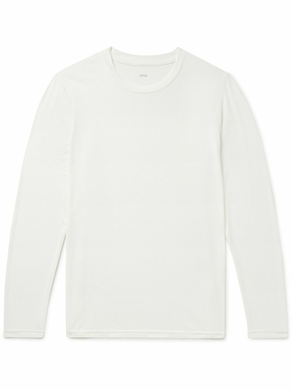 Photo: Onia - Stretch-Nylon Jersey T-Shirt - White