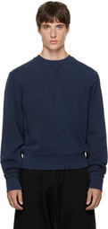 Entire Studios Navy Pod Crew Sweatshirt