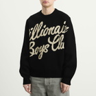 Billionaire Boys Club Men's Script Knitted Sweater in Black