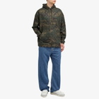 Valentino Men's V Logo Camo Popover Hoody in Army
