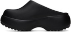 Melissa Black Free Clog Platform Loafers