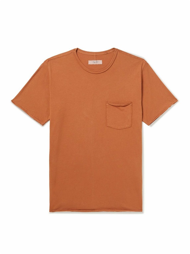 Photo: Rag & Bone - Miles Cotton-Jersey T-Shirt - Orange