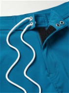 Bather - Straight-Leg Long-Length Recycled Swim Shorts - Blue