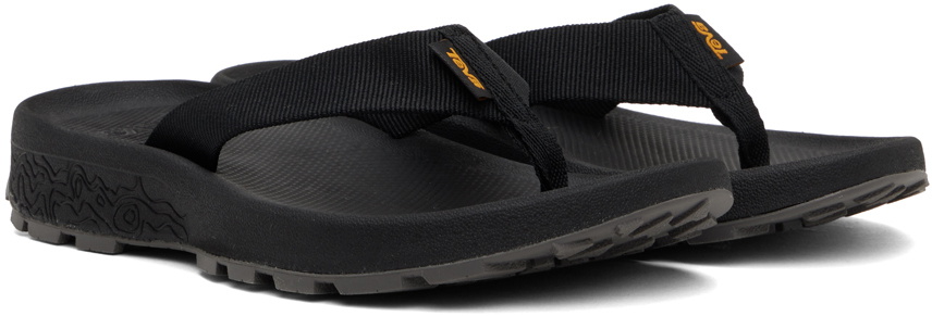 Teva Black Hydratrek Flip Flops