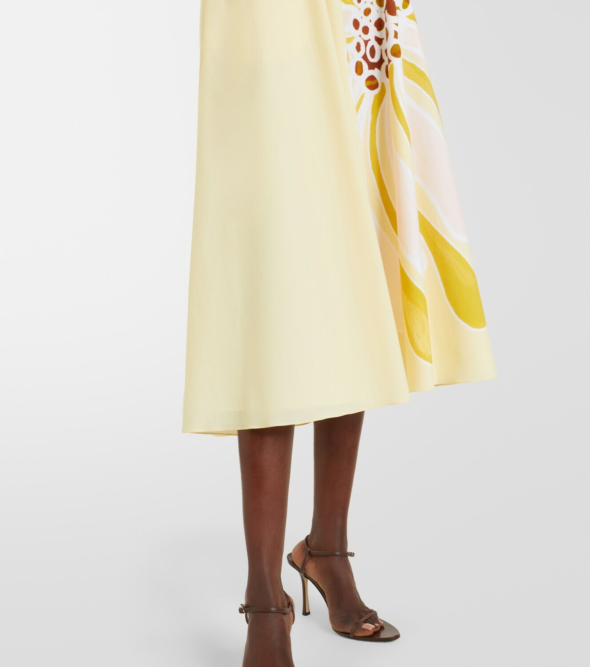 Dorothee Schumacher Floral Power floral cotton-blend midi dress