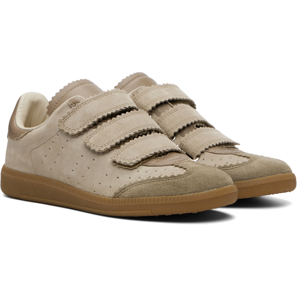 Isabel Marant Taupe Beth Sneakers