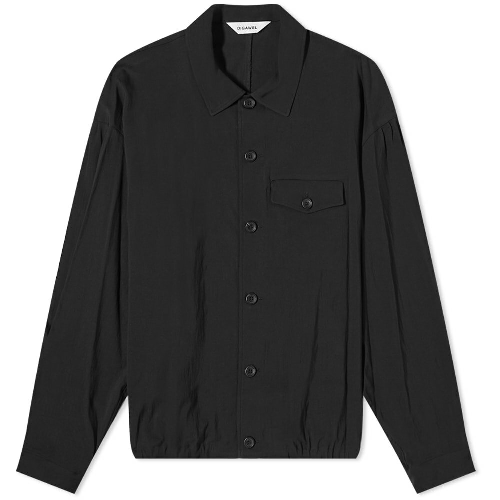 DIGAWEL Men's Shirt Jacket in Black