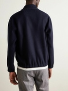 Eleventy - Wool-Felt Bomber Jacket - Blue
