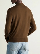 PIACENZA 1733 - Slim-Fit Cashmere Polo Shirt - Brown