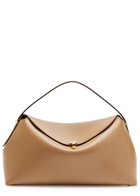 Toteme T-lock Leather top Handle bag - Camel - One Size