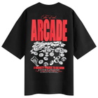 END. Coastal Arcade Prizes T-Shirt in Black