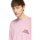 Adaptation Pink Logo Long Sleeve T-Shirt