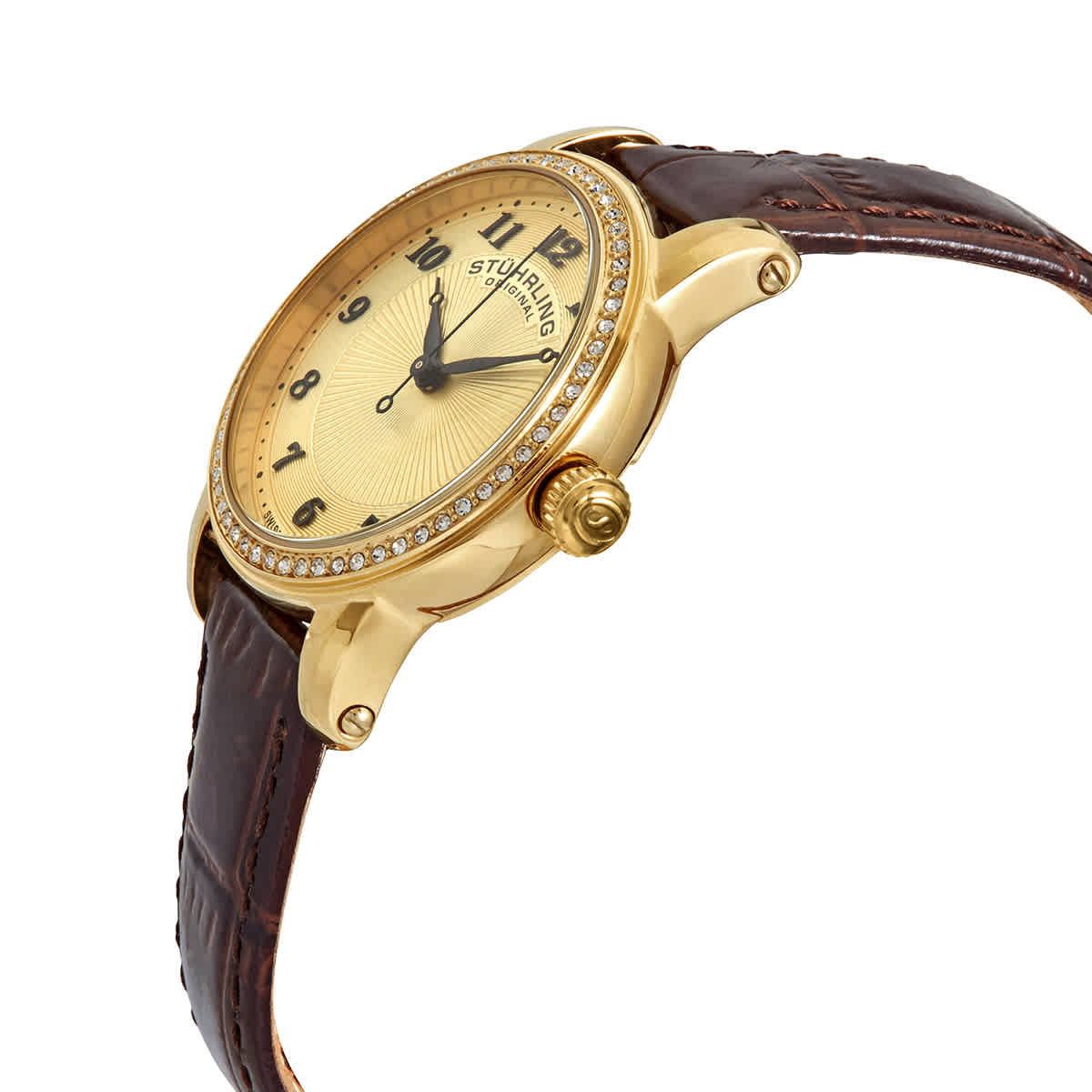 Stuhrling Original Symphony Gold-tone Dial Ladies Watch M15365