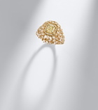 Suzanne Kalan 18kt gold ring with diamonds