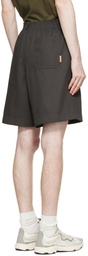 Acne Studios Gray Cotton Shorts