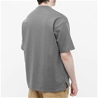 Comme des Garçons Homme Logo T-Shirt in Charcoal Grey