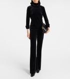 Dorothee Schumacher Soft Elegance velvet top
