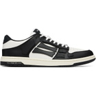 AMIRI Black & White Skel Top Low Sneakers