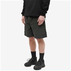 GR10K Men's Ibq Utility Cut Shorts in Asphalt Black