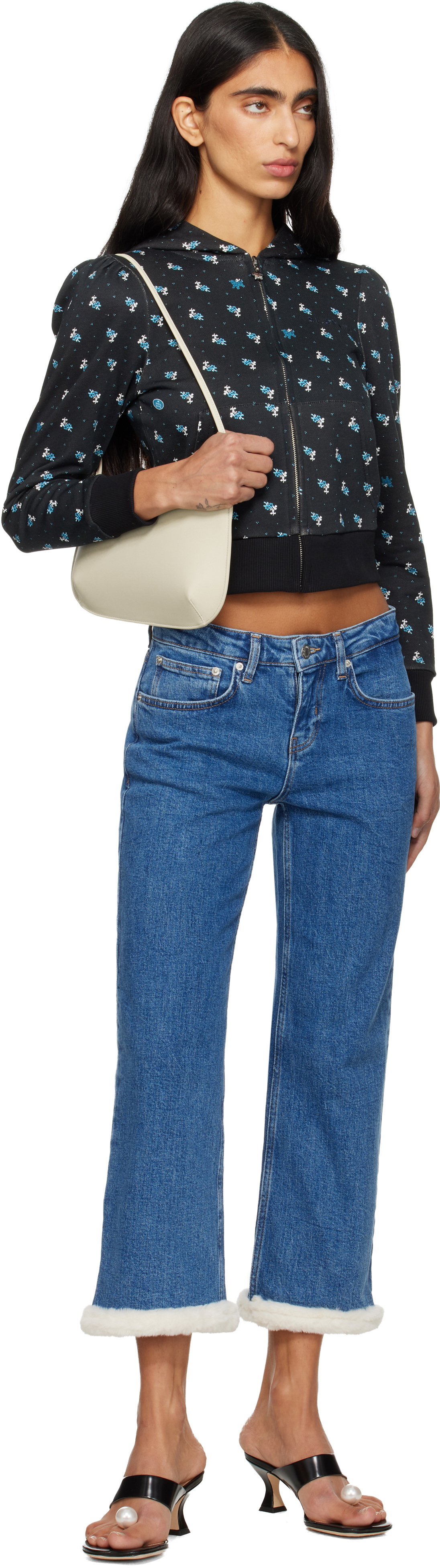 Sandy Liang Blue Moni Jeans