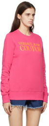 Versace Jeans Couture Pink Logo Sweatshirt