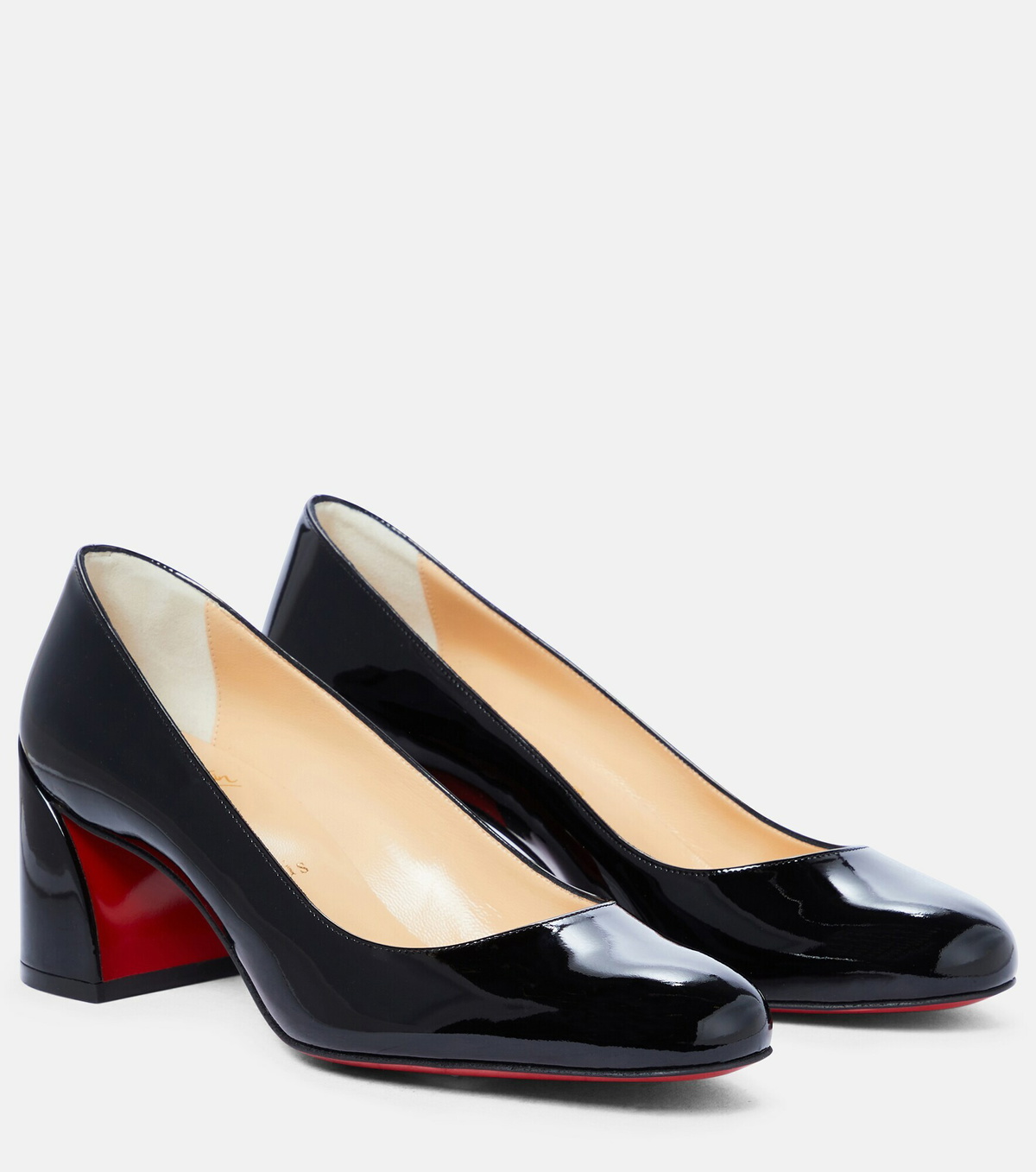 Christian Louboutin - Miss Sab 55 patent leather pumps