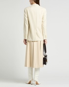 Celine Womens Blazer in Ivory